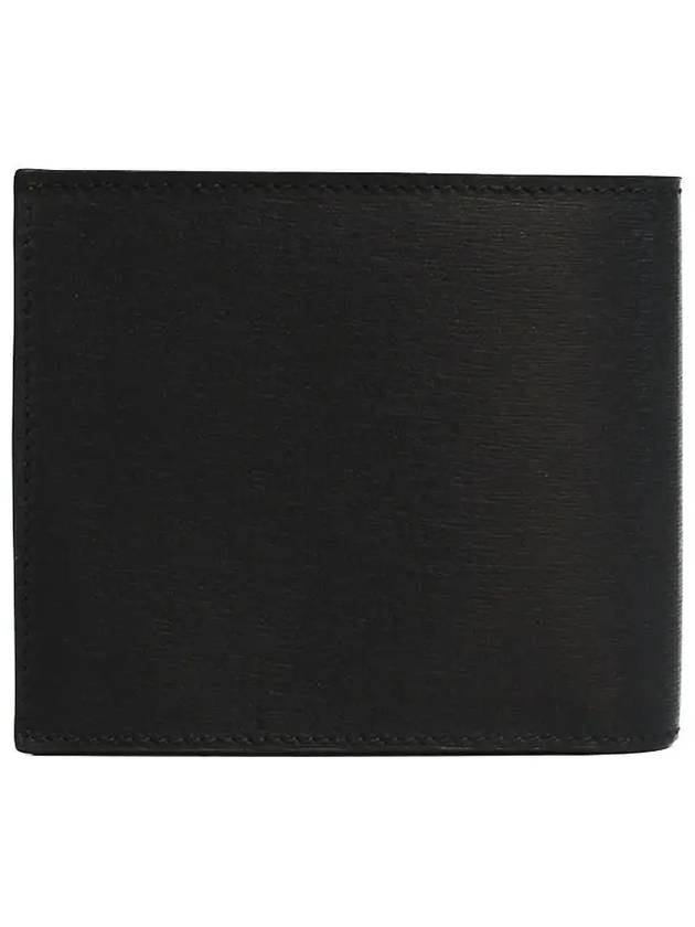 Men's Logo Print Half Wallet Black - PAUL SMITH - BALAAN 4