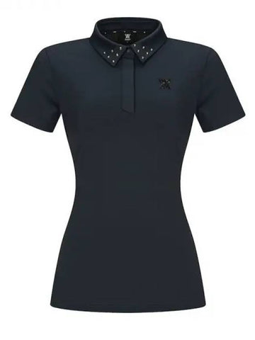 Anew W single print B mesh block S t shirt DG domestic product GQCY23070540926 - ANEWGOLF - BALAAN 1