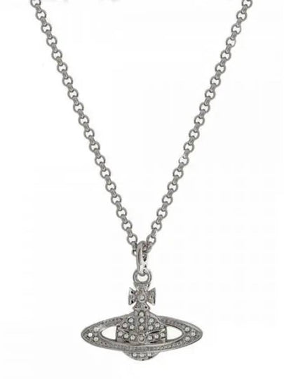 Mini Bas Relief Pendant Necklace Silver - VIVIENNE WESTWOOD - BALAAN 2