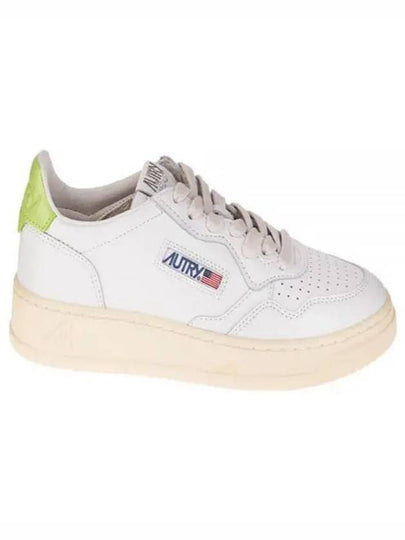 Medalist Green Tab Low Top Sneakers White - AUTRY - BALAAN 2