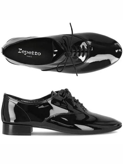 Charlotte Patent Leather Oxford Shoes Black - REPETTO - BALAAN 2