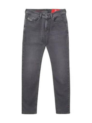 Slinker slim fit denim pants dark gray - DIESEL - BALAAN 1