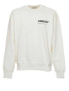 Men's Workshop Logo Print Sweatshirt White - AMBUSH - BALAAN 1