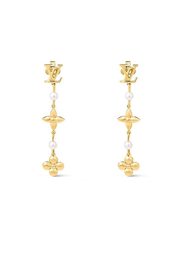 Louisa Earrings Gold - LOUIS VUITTON - BALAAN 1