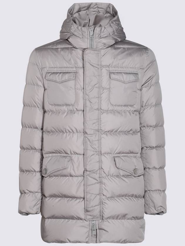 Herno Grey Down Jacket - HERNO - BALAAN 1