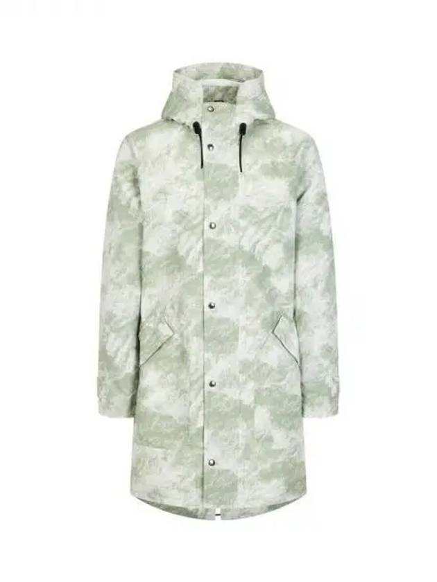 PS Double Closure Painted Parka Light Green 271862 - PAUL SMITH - BALAAN 1