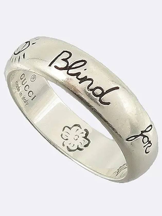 455247 925 Silver Blind for Love Ring No 13 - GUCCI - BALAAN 1