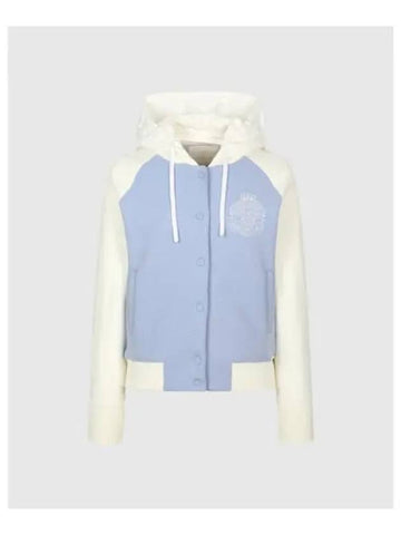 TRAVISMATHEW Women s Full Zip Up Sweater Cardigan Light Blue - TRAVIS SCOTT - BALAAN 1