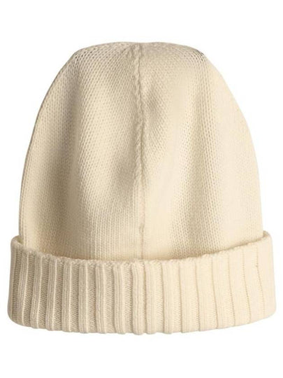 Dolce & Gabbana White Cashmere Beanie - DOLCE&GABBANA - BALAAN 2