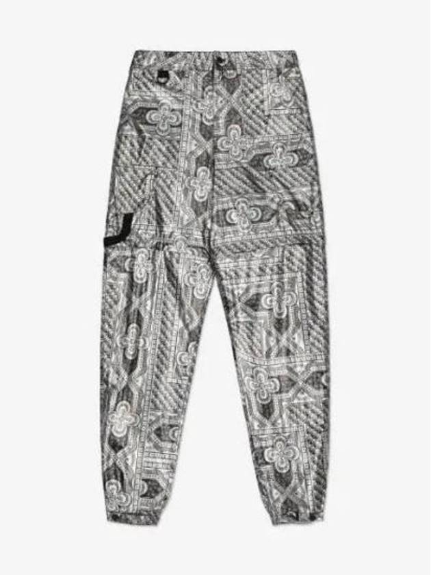 Bandana Print Track Pants Grey - MOOSE KNUCKLES - BALAAN 2