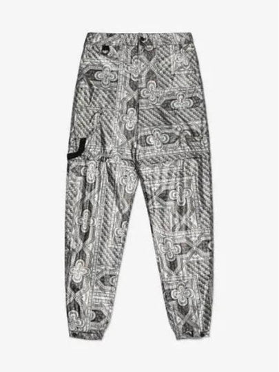 Bandana Print Track Pants Grey - MOOSE KNUCKLES - BALAAN 2