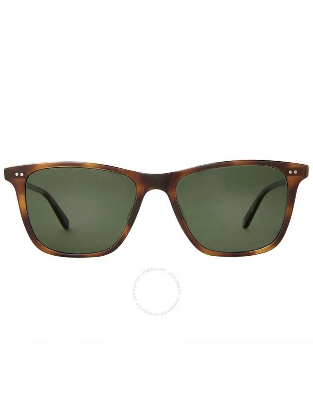 Garrett Leight HAYES SUN Pure G15 Polarized Square Sunglasses 2141 SPBRNSH/PG15 PLR 52 - GARRETT LEIGHT - BALAAN 1