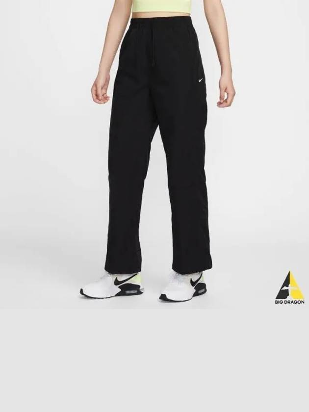 Women s Windrunner High Waist Woven Open Hem Pants 010 - NIKE - BALAAN 1