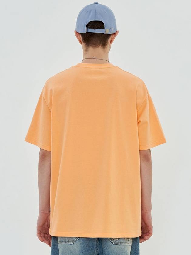 Sun Logo T-Shirt Peach - UNALLOYED - BALAAN 4