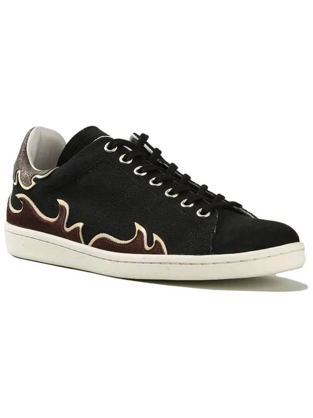 11Th Anniversary Gilly Low Top Sneakers Black - ISABEL MARANT - BALAAN 3