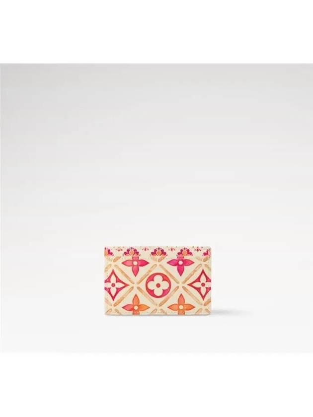 Monogram Card Wallet Beige - LOUIS VUITTON - BALAAN 4