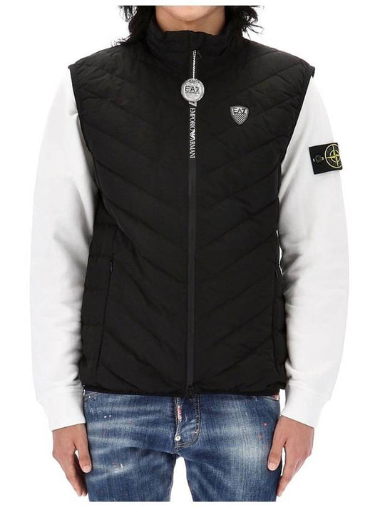 Armani Core Identity Padded Vest 8NPQ02 1200 - EMPORIO ARMANI - BALAAN 1