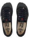 Planet Logo Print Low Top Sneakers Black - VIVIENNE WESTWOOD - BALAAN 7