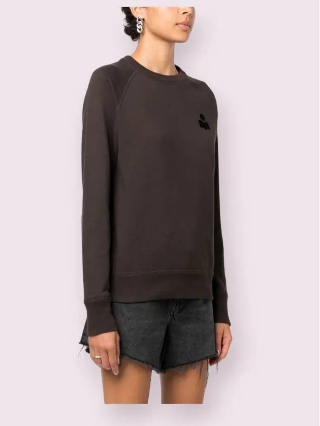 Women's Mila Logo Sweatshirt SW0004FA A1M07E 02FK - ISABEL MARANT - BALAAN 3