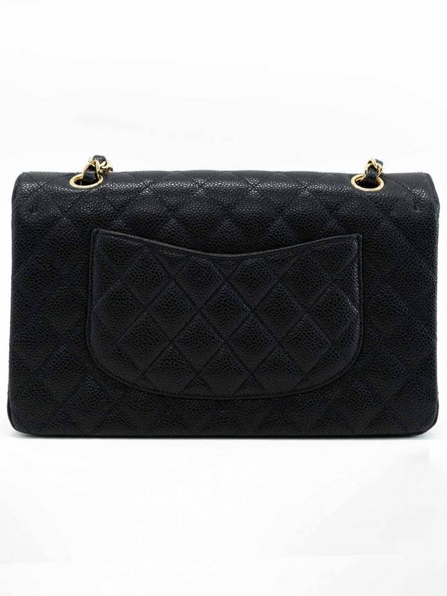 Classic caviar gold flap bag A01112 - CHANEL - BALAAN 4