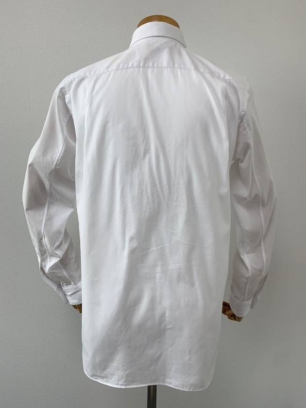 Men s White Shirt Red Waffen - COMME DES GARCONS - BALAAN 4