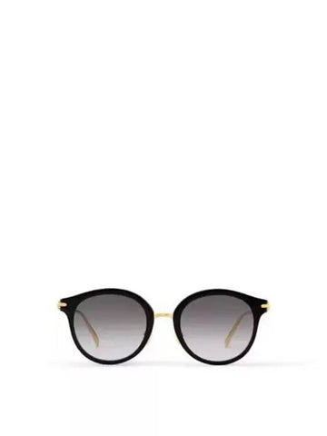 My LV Chain Two Round Sunglasses Gold Black - LOUIS VUITTON - BALAAN 1