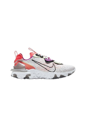 React Vision Low Top Sneakers Barely Bolt Laser Crimson - NIKE - BALAAN 1