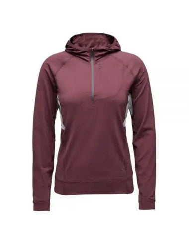 BLACK DIAMOND Alpenglow Pro Hoodie WOMENS Fig OAWAP752094 - BLACKBROWN - BALAAN 1