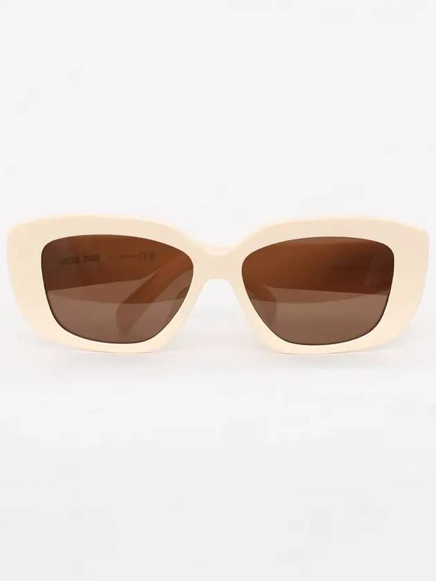 Eyewear Triomphe 04 Rectangle Sunglasses Ivory - CELINE - BALAAN 4