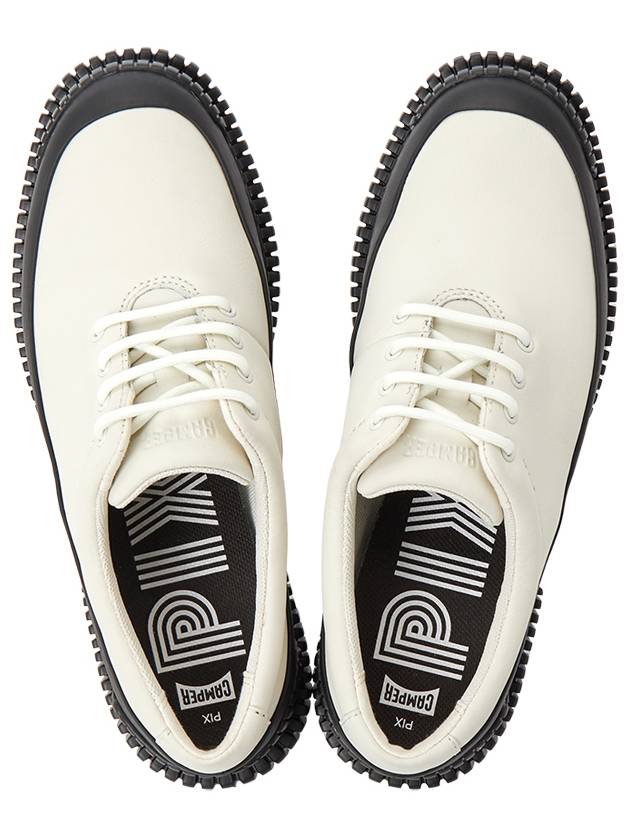 Women's Pix Lace-Up Calfskin Oxford White Black - CAMPER - BALAAN 3