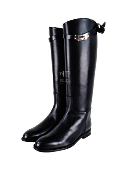 Jumping Long Boots Noir - HERMES - BALAAN 2