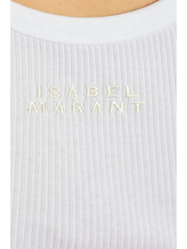 Isabel Marant Cotton T-shirt, Women's, White - ISABEL MARANT - BALAAN 5