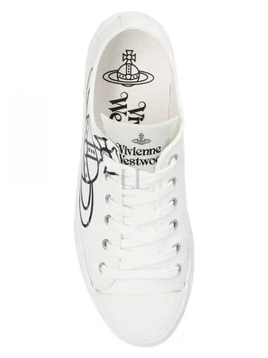 ORB Logo Low Top Sneakers White - VIVIENNE WESTWOOD - BALAAN 2