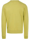 Lens Wappen Light Fleece Sweatshirt Yellow - CP COMPANY - BALAAN 5