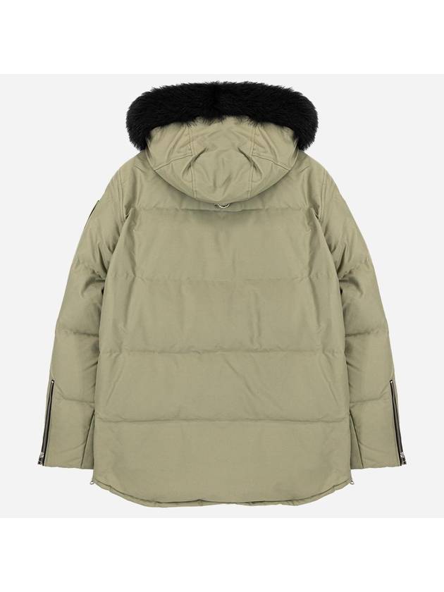 Cloud 3Q Logo Shearling Padding Green - MOOSE KNUCKLES - BALAAN 6