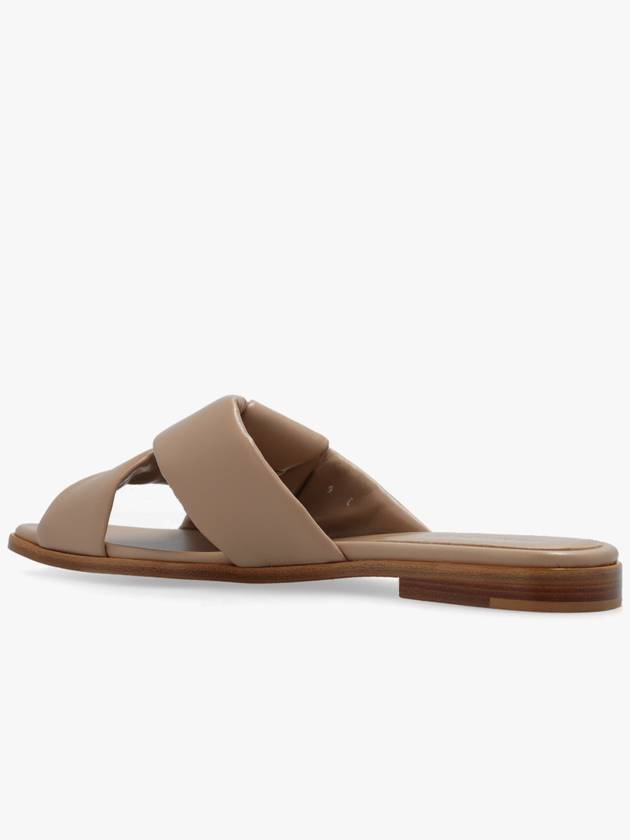 FERRAGAMO ‘Alrai’ Slides, Women's, Beige - SALVATORE FERRAGAMO - BALAAN 5