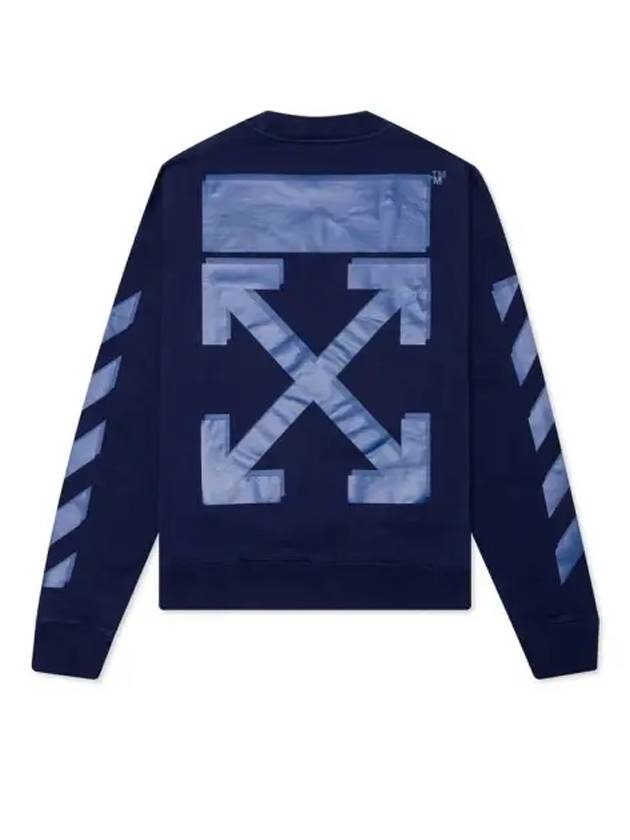 Rubber Arrow Skate Sweatshirt Blue - OFF WHITE - BALAAN 1