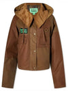 Block Spey Wax Jacket Brown - BARBOUR - BALAAN 2