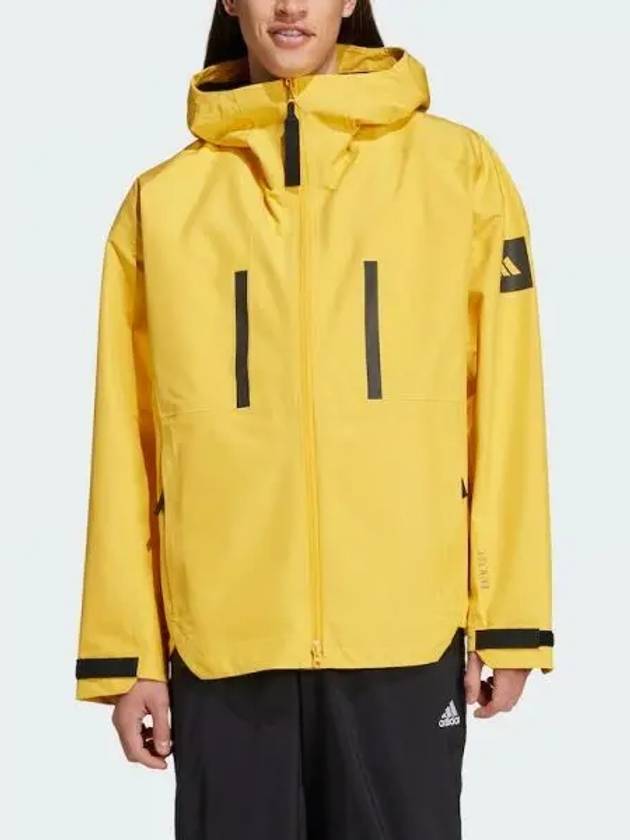 adidas My Shelter Rain Ready Jacket Yellow IM8528 - ADIDAS - BALAAN 2