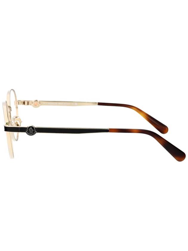 Round Metal Eyeglasses Gold - MONCLER - BALAAN 4