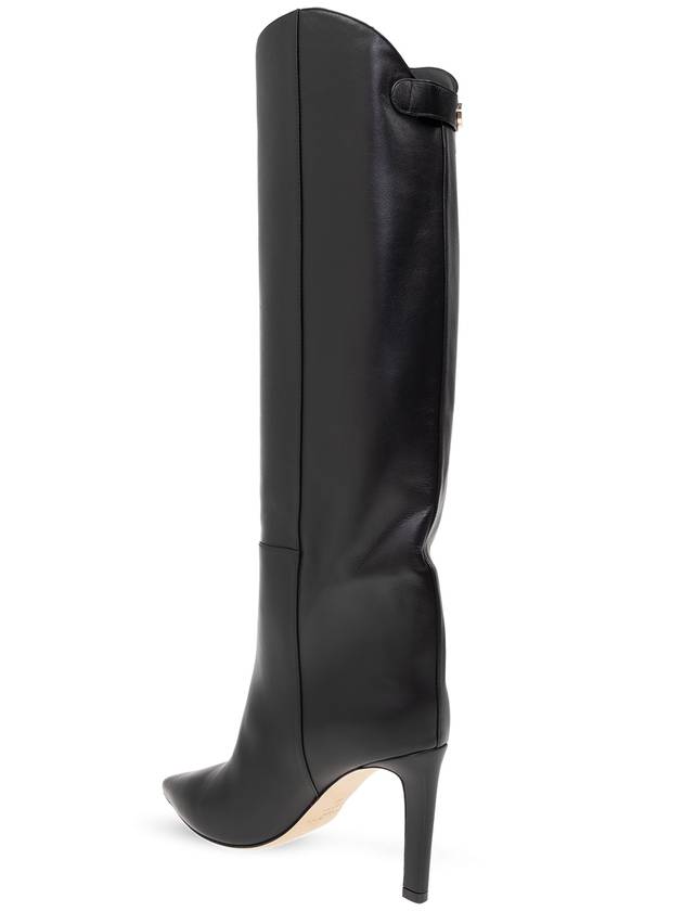 Jimmy Choo ‘Alizze’ Leather Boots, Women's, Black - JIMMY CHOO - BALAAN 5