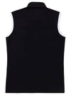 Golf Wear Mesh Tape Collar Sleeveless Golf T-shirt WB21SUWT02BK Black - WHITEBALL - BALAAN 4