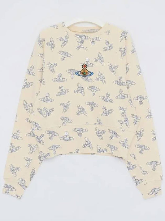 Logo Athletic Sweatshirt Cream - VIVIENNE WESTWOOD - BALAAN 2