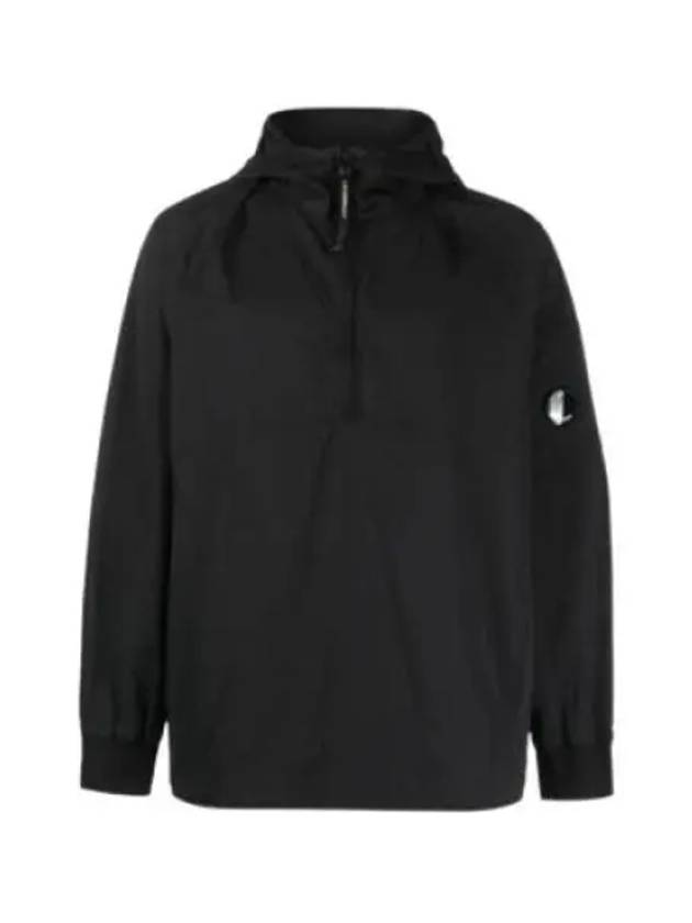 Lens Wappen Hooded Anorak Black - CP COMPANY - BALAAN 2