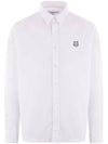 Maison Kitsune Contour Fox Head Shirt MM00412WC5010 - MAISON KITSUNE - BALAAN 1