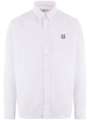 Maison Kitsune Contour Fox Head Shirt MM00412WC5010 - MAISON KITSUNE - BALAAN 1