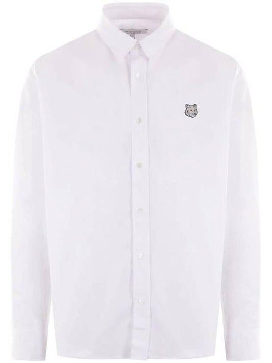 Maison Kitsune Contour Fox Head Shirt MM00412WC5010 - MAISON KITSUNE - BALAAN 1