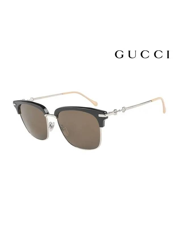 sunglasses GG0918S 001 lower gold rim men women - GUCCI - BALAAN.