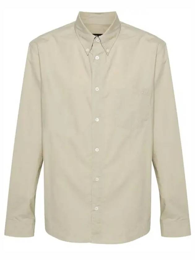 Edouard Long Sleeve Shirt Beige - A.P.C. - BALAAN 2