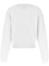 Logo Print Cotton Sweatshirt White - VIVIENNE WESTWOOD - BALAAN 3